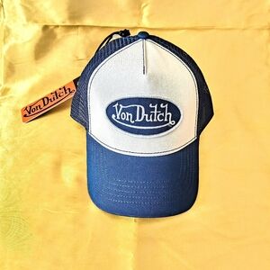 Von Dutch "Navy Blue,White" Hat One Size Fits All